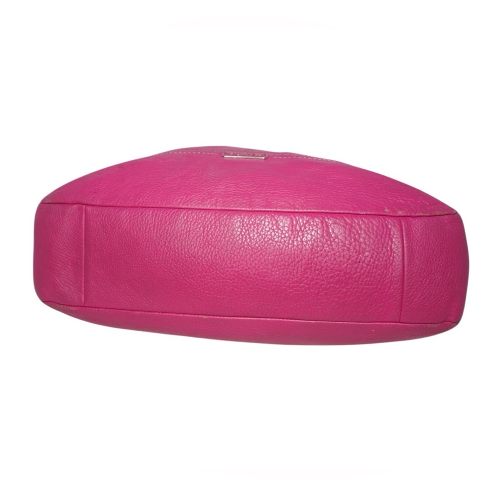 Coach Pink Park Pebble Leather Hobo Bag Magenta Fuchsia F23293 - Picture 12 of 16